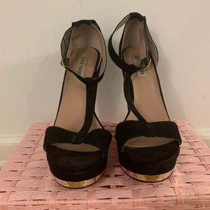 Steve Madden Suede Platform Wedges